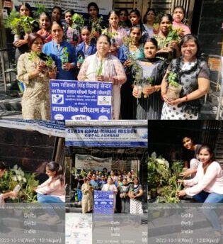 वृक्षारोपण का उद्देश्य है वृक्षों को बढ़ावा देना ; सीमा शर्मा